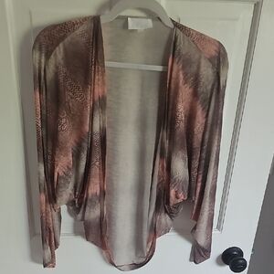 ALEXIS Women's Tie-Dye Snake skin Coverup